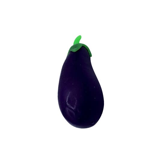 Egg Plant Squishy Toy