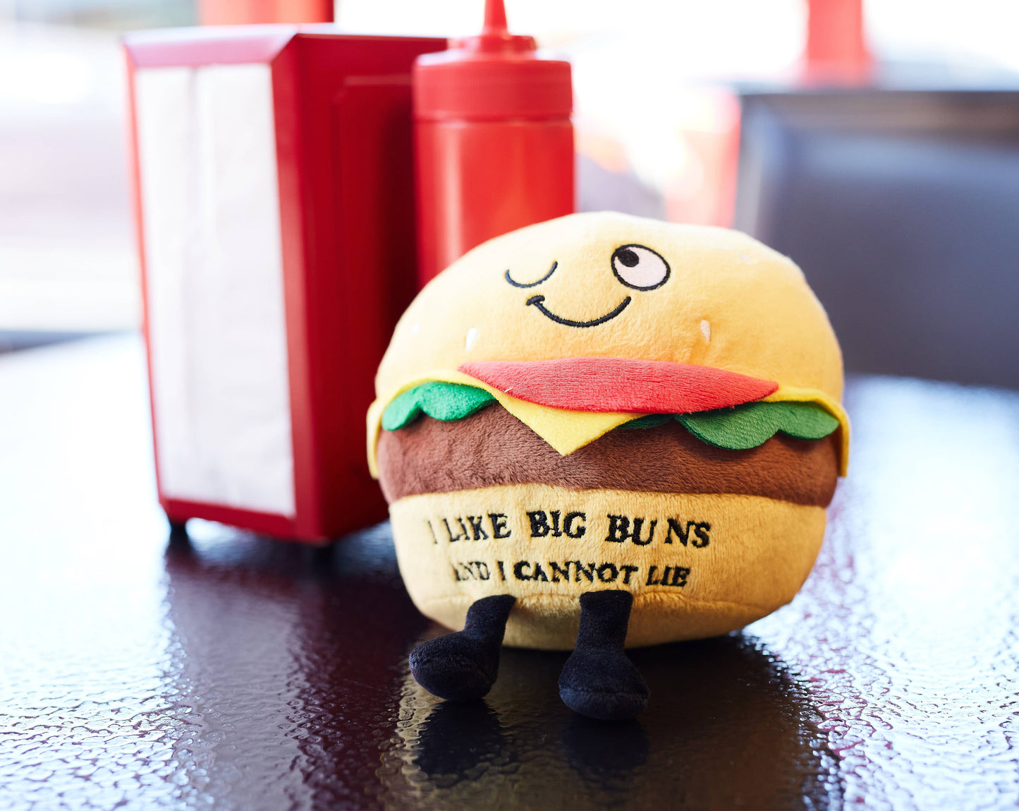 Punchkins Funny Burger Plushie