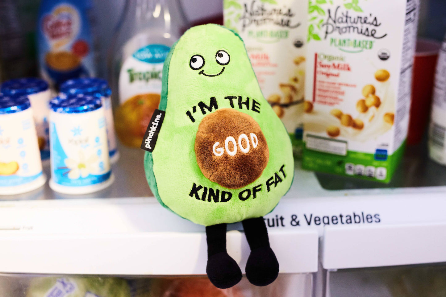 Punchkins "I'm The Good Kind Of Fat" Plush Avocado