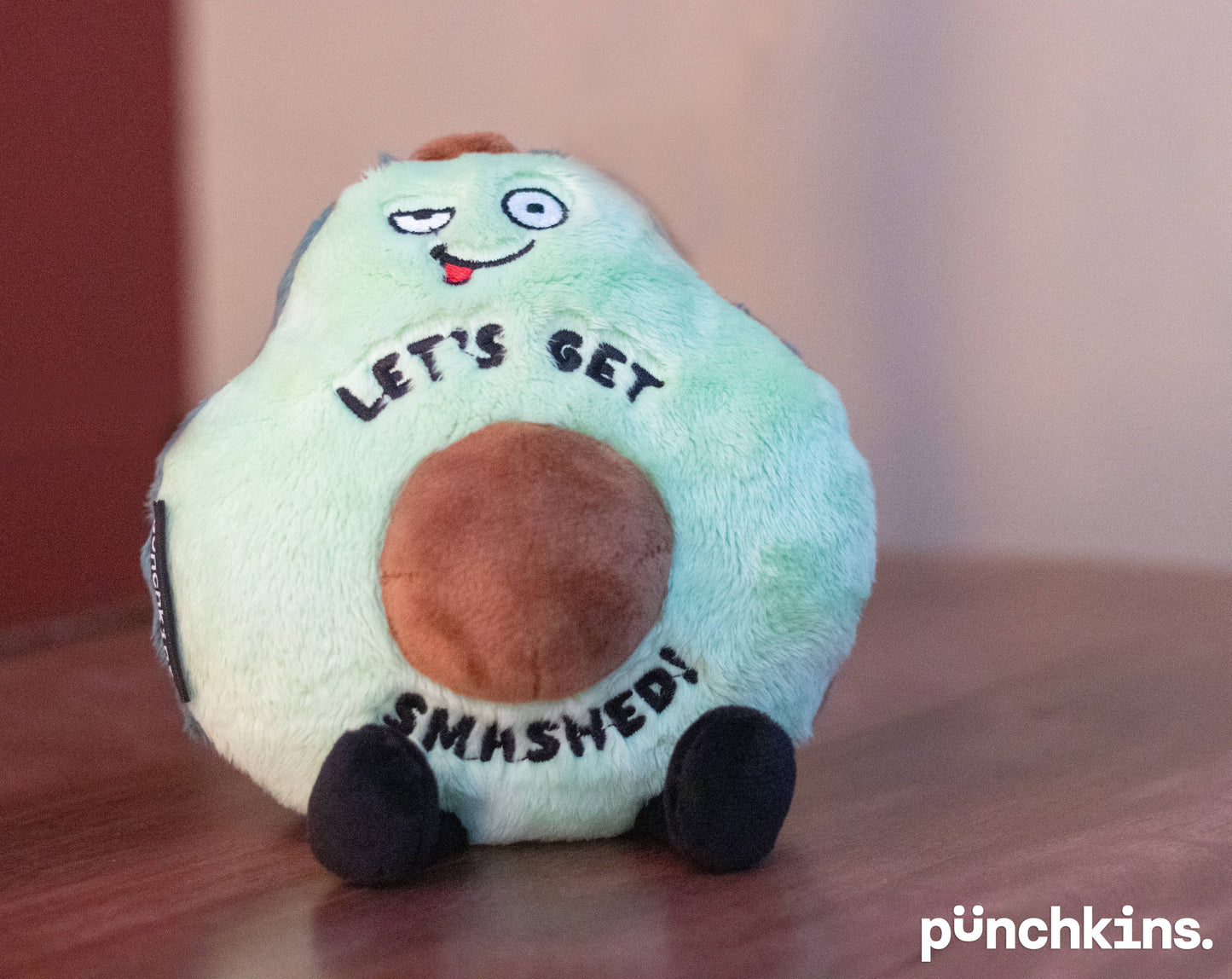 Punchkins "Let's Get Smashed" Plush Drunk Avocado