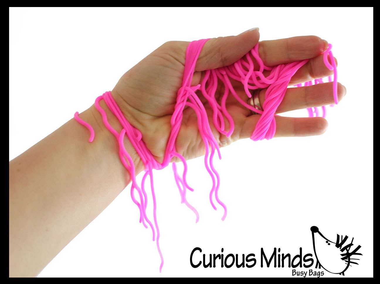 Pack of Ramen Stretchy Noodle Strings Fidget Toy -