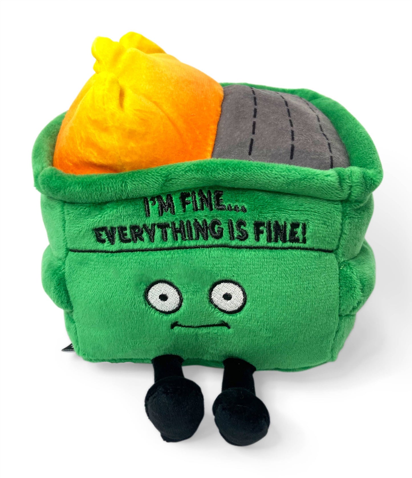 Punchkins Dumpster Fire Plushie Meme - BESTSELLER