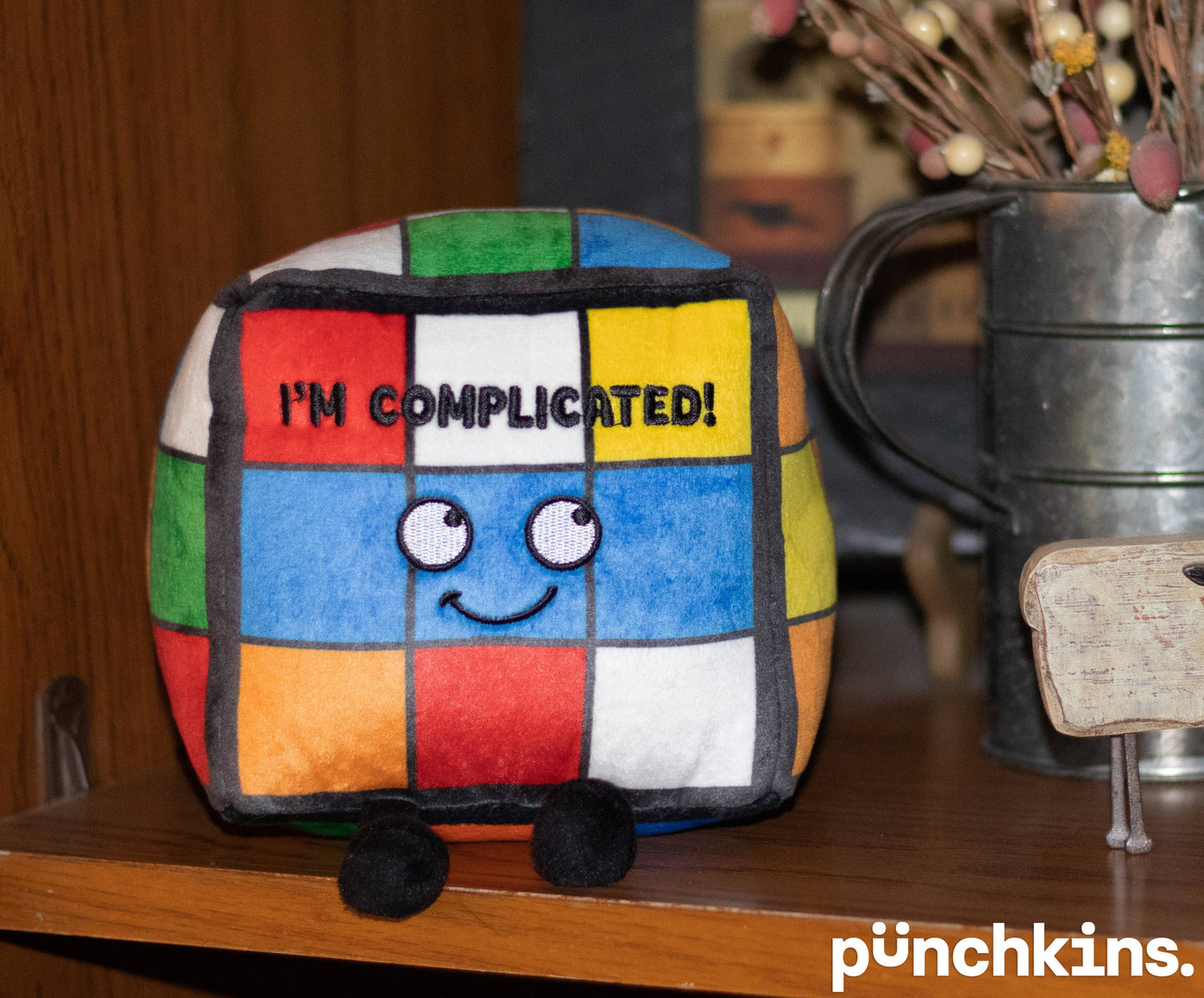 Punchkins Puzzle Cube Plushie, Collectible Plush Gift