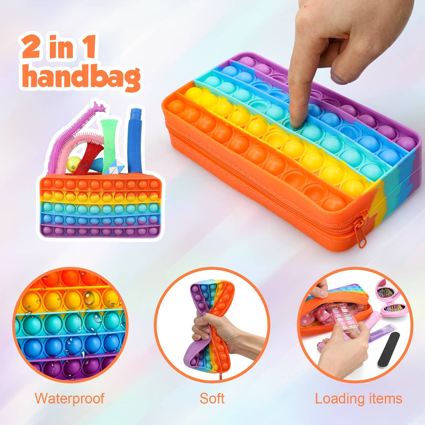 Pop Bag With Fidgets For Girls