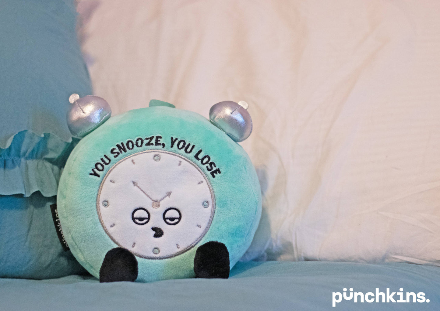 Punchkins "You Snooze, You Lose" Plush Clock