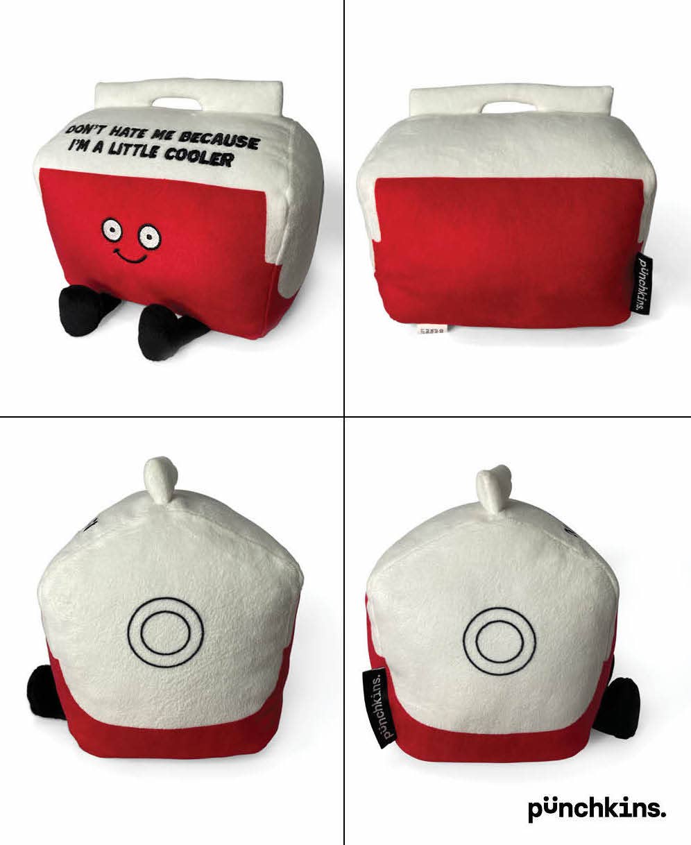 Punchkins Funny Cooler Plushie, Perfect Gift for Friends, Family, Work