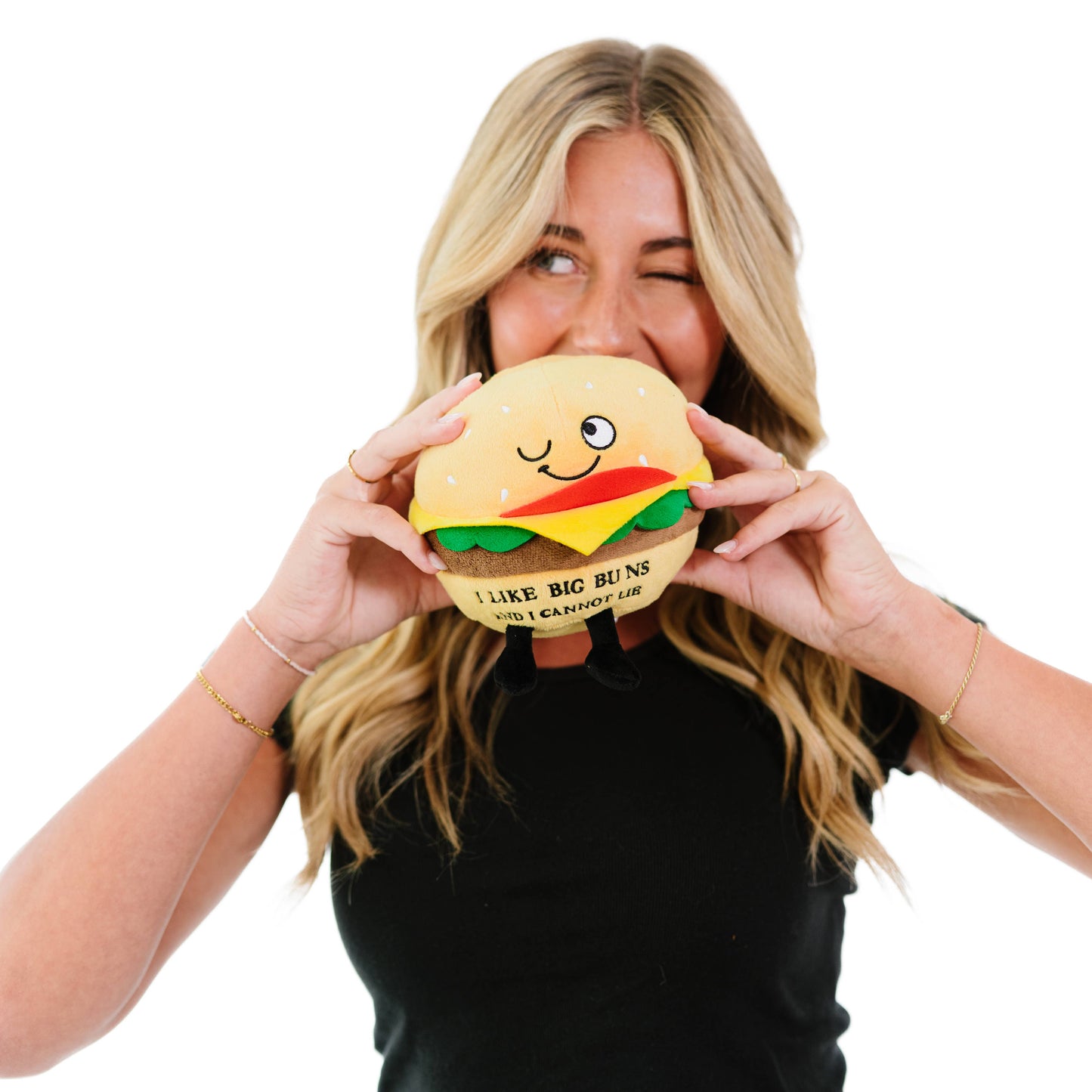 Punchkins Funny Burger Plushie