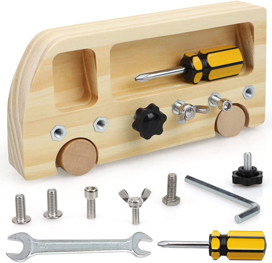 Montessori Screwdriver Board Set