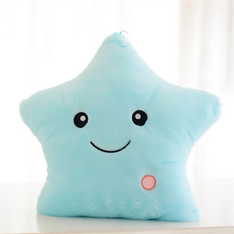 Star Luminous Decorative Pillow