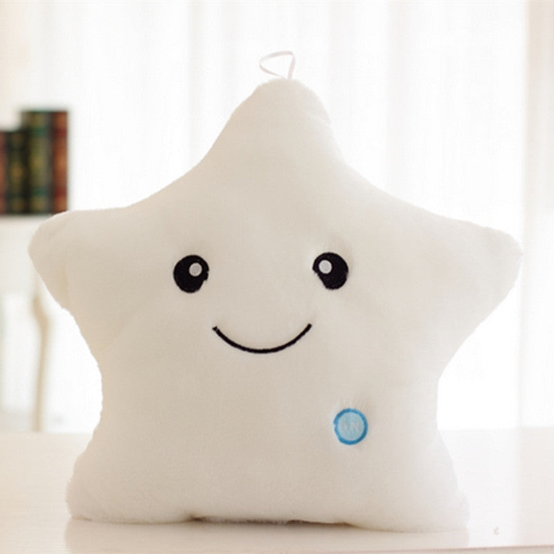 Star Luminous Decorative Pillow