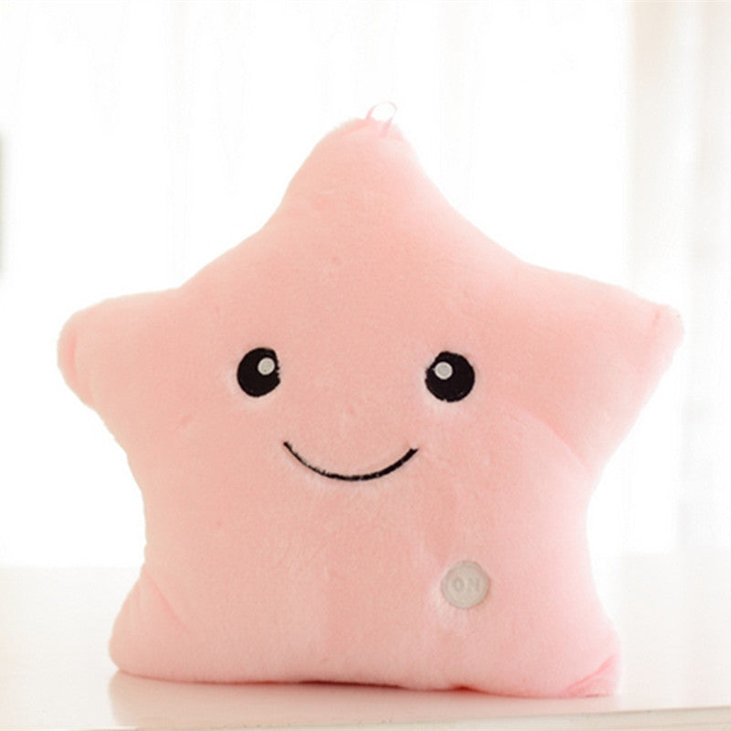 Star Luminous Decorative Pillow