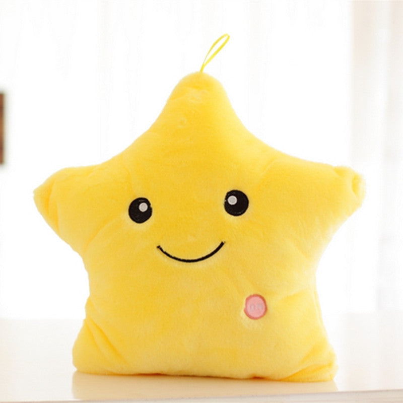 Star Luminous Decorative Pillow