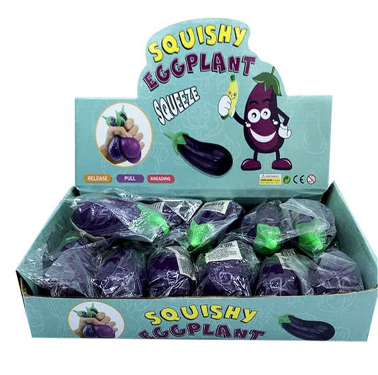 Egg Plant Squishy Toy