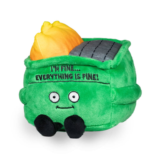 Punchkins Dumpster Fire Plushie Meme - BESTSELLER