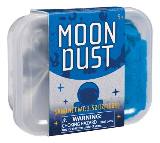 Mars Dirt & Moon Dust Kinetic Sand with Space Figurine