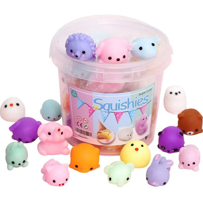 Cute Mochi Friends 24pcs Bucket set.