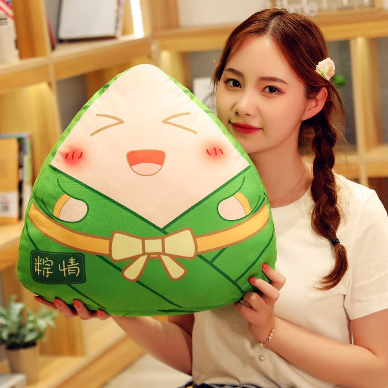 Big Zongzi Pillow Plush Toy Doll Simulation Doll Pendant