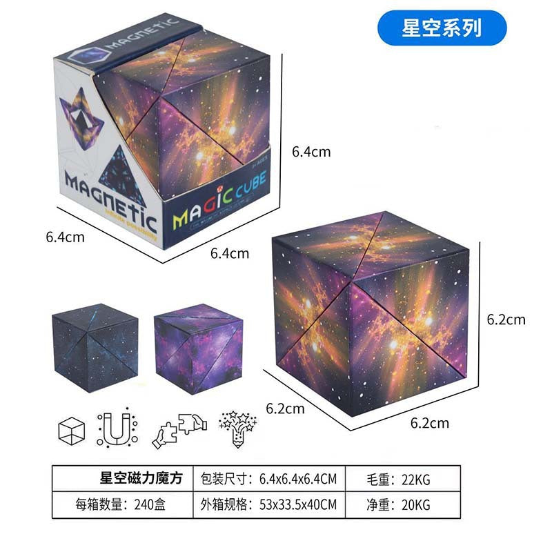 Ever-changing Infinite Puzzle Cube