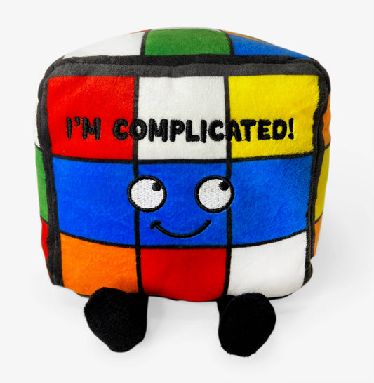 Punchkins Puzzle Cube Plushie, Collectible Plush Gift