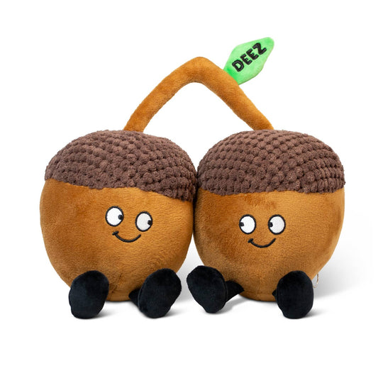 Punchkins  Deez Nuts Funny Novelty Plushie.